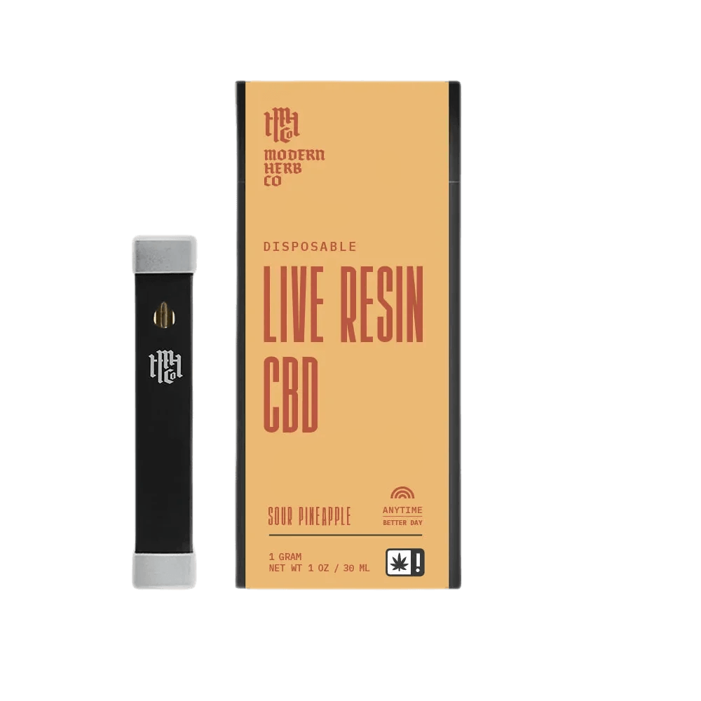 Modern Herb Co. - Live Resin CBD Disposable 1G - Coastal Hemp Co